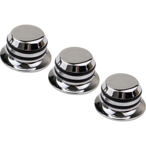 High quality 3pcs Guitar Fretboard Knob Electric Guitar Power Volume Button Straw Hat Musical Instrument Accessories 2020
