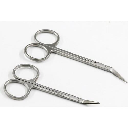 Tiangong Juncheng beak scissors wow beak scissors bow scissors nose shaping tool stainless steel angle nasal septum scissors