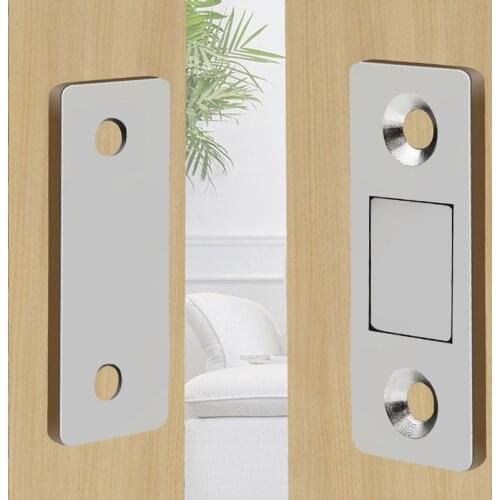 Cabinet Catches Strong Magnetic Door Stops Hidden Door Closer With Screws Ultra Thin Magnet Cabinet Catch Latch