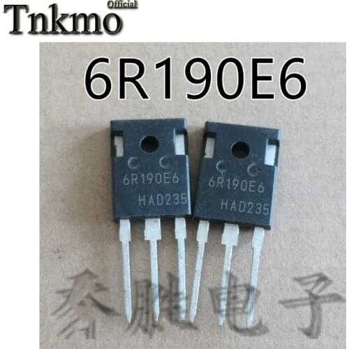 10PCS IPW60R190E6 TO-247 6R190E6 TO247 20.2A 650V High power field effect transistor N channel free delivery
