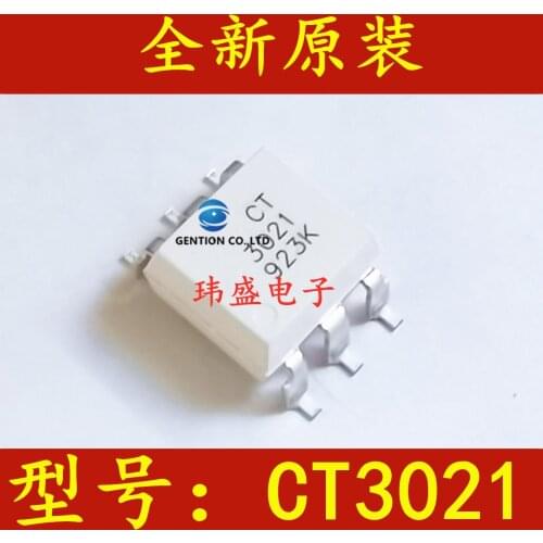 20PCS Optical coupling CT3021 (S) (T1) SMD-6 compatible MOC3021 coupler CT3021 in stock 100% new and original