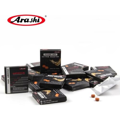 Arashi 12 Packs Diesel Saver Gasoline Fuel Additive Cleaner Motorbike Octane Booster Injector Power Max For YAHAMA MT09 MT 09