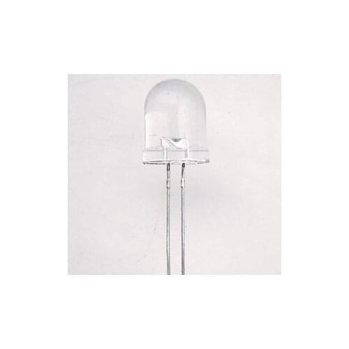 Free shipping 250pcs/lot F10 10MM white light emitting diode white LED lamp 10mm white light led