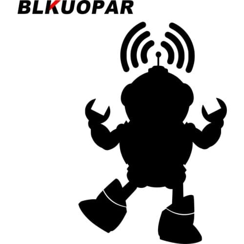 BLKUOPAR for Technology Robot Car Stickers Vinyl Decal Creative Car Assessoires Snowboard Motocycle Helmet Waterproof Sunscreen
