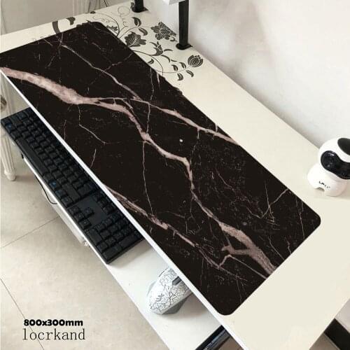 Large Marble Grain Soft Mouse Pad Office Computer Desk Mat Modern Table Game Keyboard Laptop Cushion Accessories mousepad