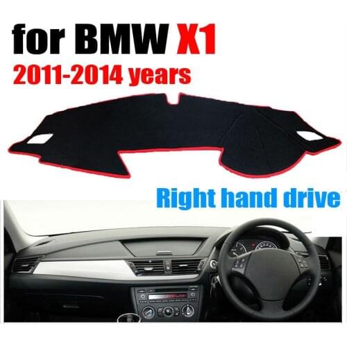 Car dashboard covers for BMW X1 2011-2014 years Right hand drive dashmat pad dash cover auto dashboard accessories