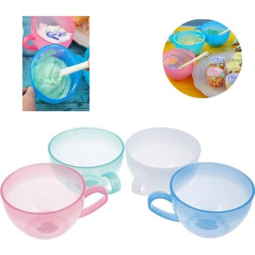 Colourful Plastic Kitchen Mixing Bowl for Baking & Cooking 4 Colours