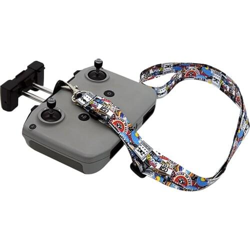 Used For DJI MAVIC AIR 2S/2 MINI 2 Remote Control Graffiti Lanyard Neck Sling Hanging Buckle Widened Neck For Comfortable