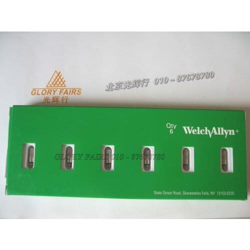 Welch Allyn 04800 bulb,W.A.2.5V vacuum standard size 2-4,Adult F/ laryngoscope lamp,WelchAllyn 04800-U
