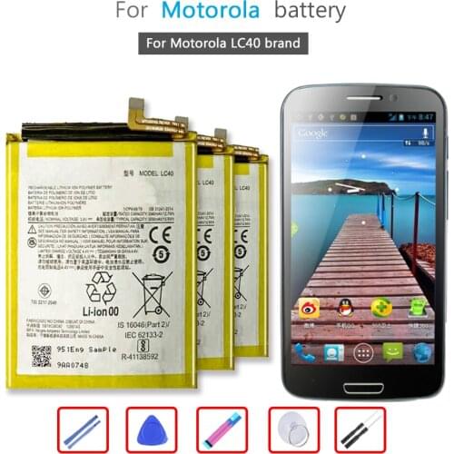 LC40 3550mAh Li-ion Polymer Battery For Motorola LC40 Brand Bateria
