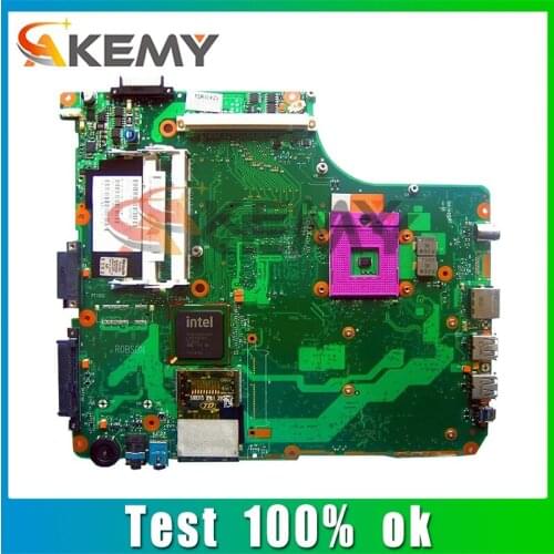 SPS V000127130 PN 1310A2171553 For toshiba satellite A300 A350 laptop motherboard DDR2 6050A2171501-MB-A03 PM45 warranty 60 days