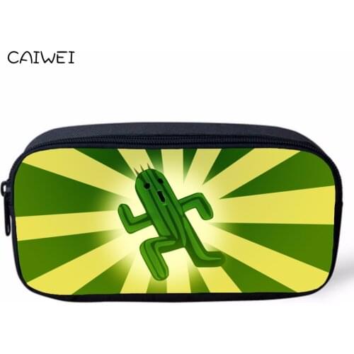 Mini Cartoon Cosmetic Cases Women Make Up Bag Small Stationery Organizer Storage Bags School Office Pencil Holder Bags