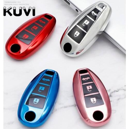 Soft TPU Car Remote Key Case Full Cover Holder For Suzuki Vitara Swift Ignis Kizashi SX4 Baleno Ertiga 2016 2017 2018 2019