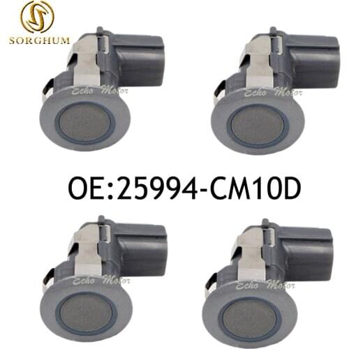 New 4PCS Original Parking Sensor Brand 25994-CM10D Ultrasonic PDC Sensor For Nissan Infiniti G20 FX50 25994-CM13E
