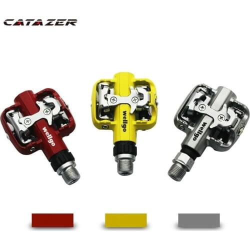 Mountain Bike Bicycle Pedal Self-Locking Pedals Mtb Bike Clipless Pedal Magnesium Alloy MTB Bicycle Pedals