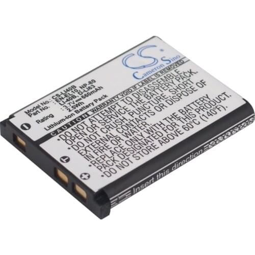 Cameron Sino Camera Replacement Li-ion Battery 660mAh For CAMILEO Agfaphoto Optima 1, Free Tools