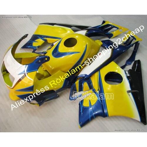 For Honda CBR600 F2 91 92 93 94 CBR600F2 1991 1992 1993 1994 CBR 600 Yellow Fairings Motorcycle Parts