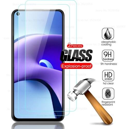 2PCS full cover screan protector tempered glass for xiaomi redmi note 9t 9 t note9t 6.53'' phone toughened glass protective film