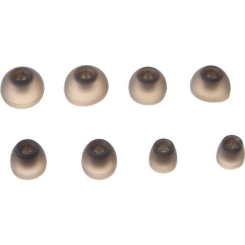 4 Pairs Soft Silicone Earphone Case In Ear Earbuds Cover Eartips Replacement for sennheiser Momentum Headphone