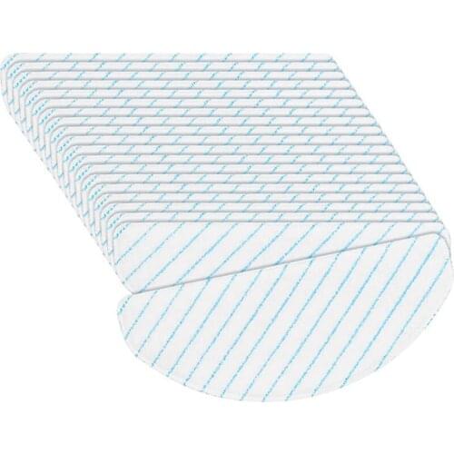 50Pcs Disposable Strong Rag Mop Cloths Pads For Ecovacs Deebot OZMO T8 AIVI T8 Max T9 AIVI AIVI+ Vacuum Cleaner Parts