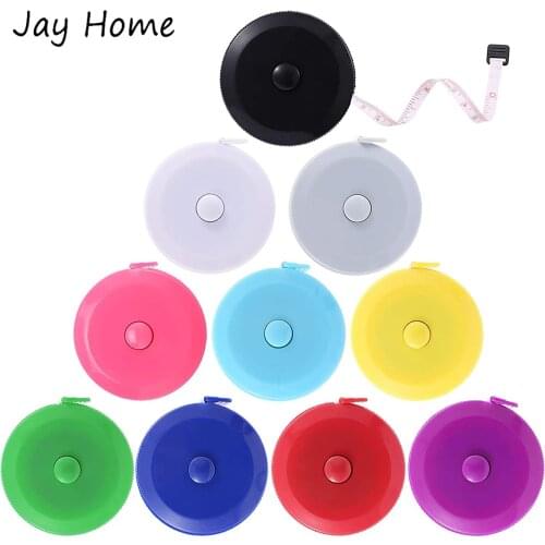 60 Inch 150cm Soft Retractable Tape Measure Waist Body Measuring Tape Ruler for Tailor Dressmaker Sewing DIY Craft Ruler Tape