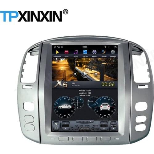 Tesla Screen Car Multimedia Stereo Radio Android 9 For Lexus LX470 2002 2003 2004 2005 2006 2007 Player Video Receiver Head Unit