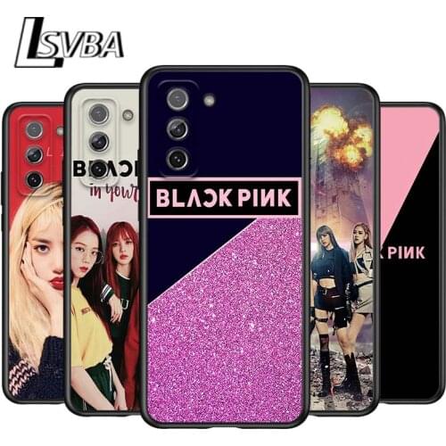 BlakPinks Lisa for Samsung Galaxy S21 Ultra Plus Note 20 10 9 8 S10 S9 S8 S7 S6 Edge Plus Black Soft Phone Case