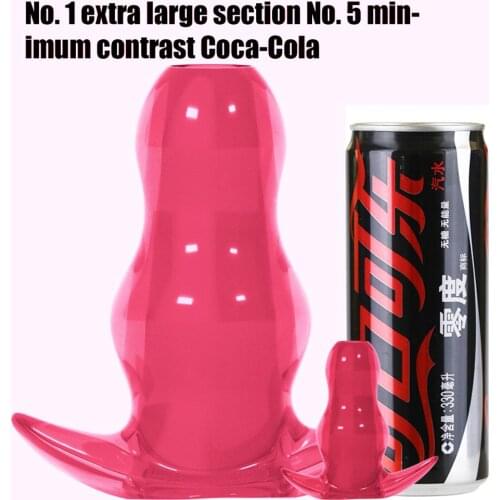 Large Hollow Anal Plug Sex Toys For Women Men Prostata Massager Butt Plug Douche Enema Anal Dilator Vaginal Sex Products Adult