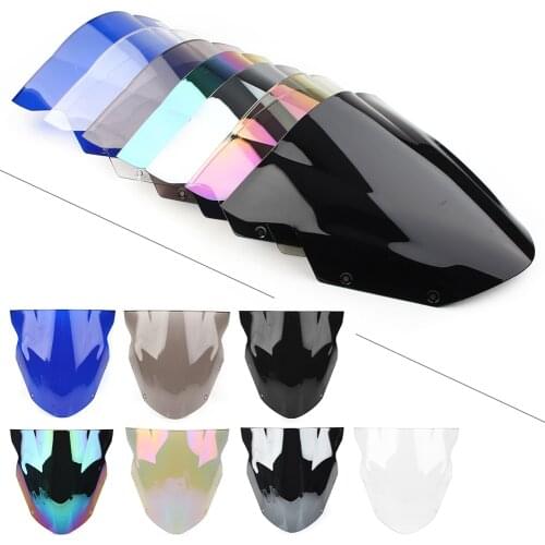 ER6F Motorcycle Windscreen Windshield Flyscreen for Kawasaki ER6F ER6R 2009 2010 2011 ABS Plastic