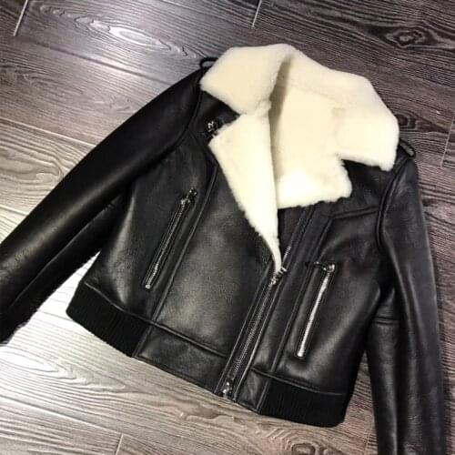 GO BALLISTIC YA Women's Natural Sheepskin Coats