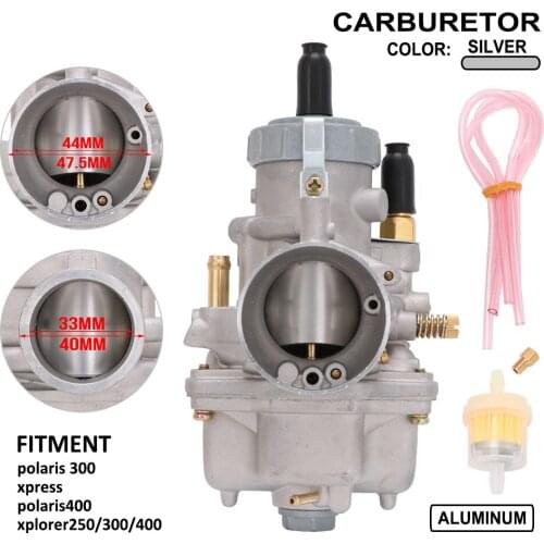 Motorcycle 33mm Carburetor Carburador For Xpress Polaris300 Polaris400 Xplorer250 Xplorer300 Xplorer400 ATV Carb
