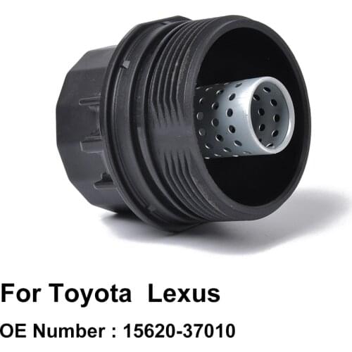 Oil Filter Cap Assembly 15620-37010 1562037010 for Toyota Yaris Corolla Verso Auris Prius Avensis RAV4 Wish Lexus CT200h