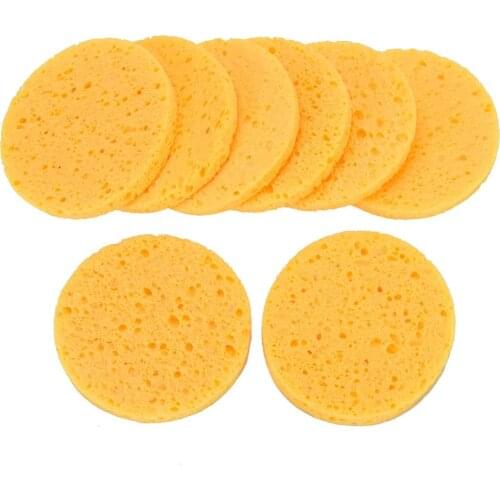 3Pcs Round Shape Face Makeup Remover Tools Washing Sponge Cosmetic Puff Facial Cleaning Skin Care