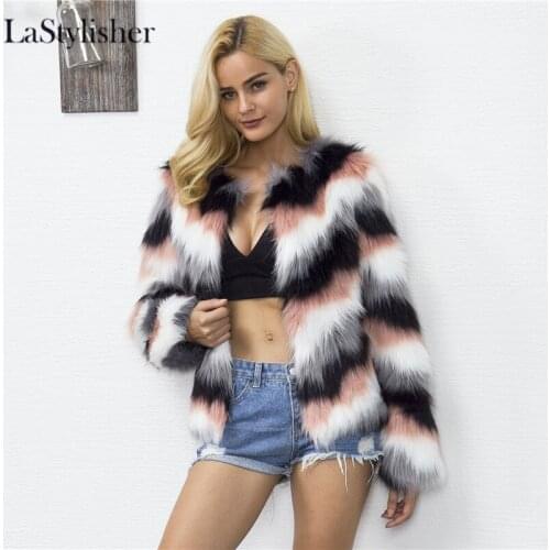 Женские шубы LaStylisher China At AliExpress