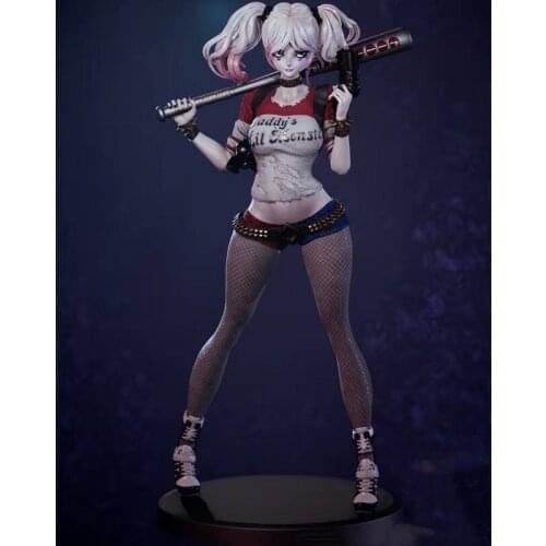 22cm 30cm 3D Product Comic Characters, Garage Kit GK Model Unpainted , Gift To Painter And Modeler, A112