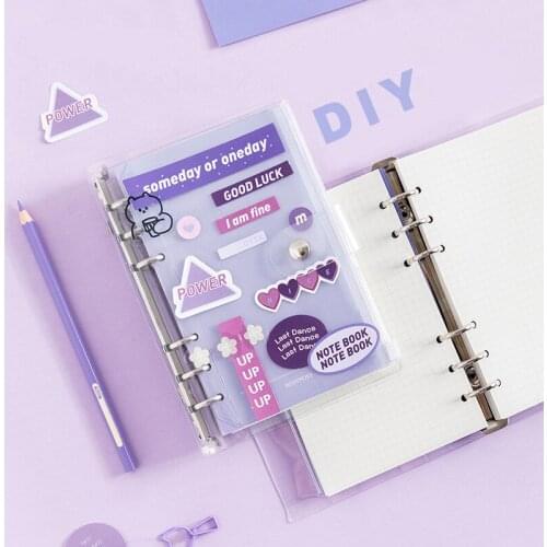 Kawaii Notebook Diary Monthly Weekly Planner HandBook and Journals Organizer Paper Stickers Stationery for School Agenda 2021