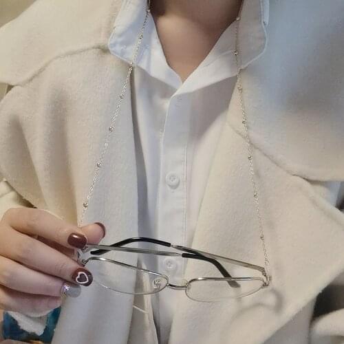 Fashion Chain for Mask Women Girls Glasses Chains Unisex Lanyards Neck Strap Rope Reading Eyeglasses Cord Holder