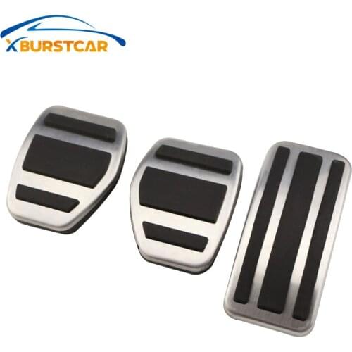 Xburstcar Car Pedals Pad Plate for Peugeot 207 301 307 208 2008 308 408 for CITROEN C3 C4 for DS 3 4 6 DS3 DS4 DS6 Accessory