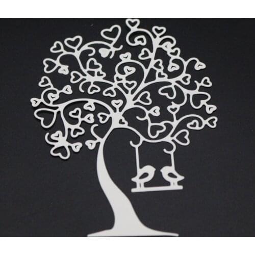 SCD1220 Tree Ho Scrapbook Metal Cutting Dies For Scrapbooking Stencils DIY Album Cards Decoration Embossing Folder Die Cut Cuts