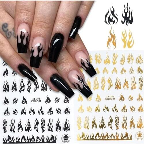 High Quality Nail Art Stickers DIY Fingernail Decorations Nail Supplies Manicure Decorations For Women Girls