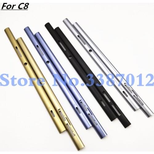 100% Original Metal Side Part Sidebar Of Middle Frame Chassis Bezel For Sony Xperia XA2 Ultra C8 H4233 H3213(No Buttons)