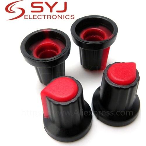 20pcs/lot WH148 potentiometer knob cap Yellow Orange Blue White Red 15X17mm AG2 knob