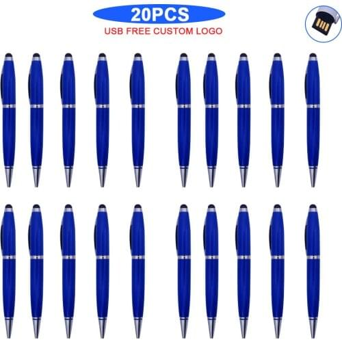 20pcs Custom free logo metal USB 2.0 flash drive 4G 8G 16GB 32GB 64GB 128G Personalise Pen Drive USB Memory Stick U disk gift