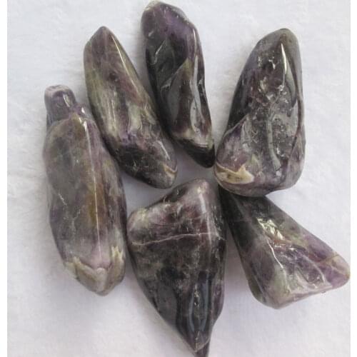 200g/lot ) Assorted Natural Big Amethyst Tumbled Stone Magnet Gravel Blocks Chakra Healing Reiki Fengshui Decoration