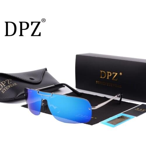 2020 DPZ Fashion Polarized Sunglasses Men women Brand Designer rays Goggle Mens Integrated Eyewear Sun glasses UV400 de sol