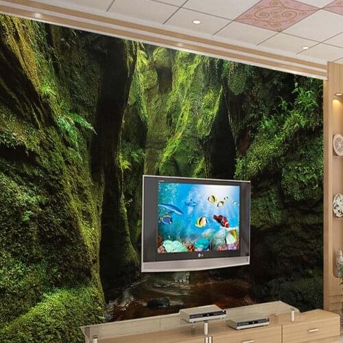 3d nature wallpapers stream photo wallpaper non-woven photo print wallpaper living room forest wallpapers murais de parede 3d