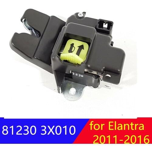 81230 3X010 Genuine Rear Tailgate Trunk Latch for Hyundai Elantra MD 2011-2016 812303X010