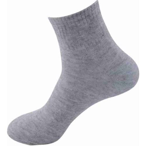 Black, white and gray three color socks mens sports socks new 2021