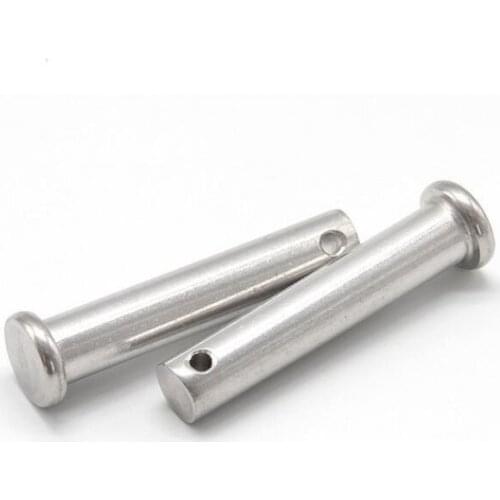 2pcs M12 Stainless Steel 304 Cylindrical With holes Pin Locating Dowel 30-100mm length
