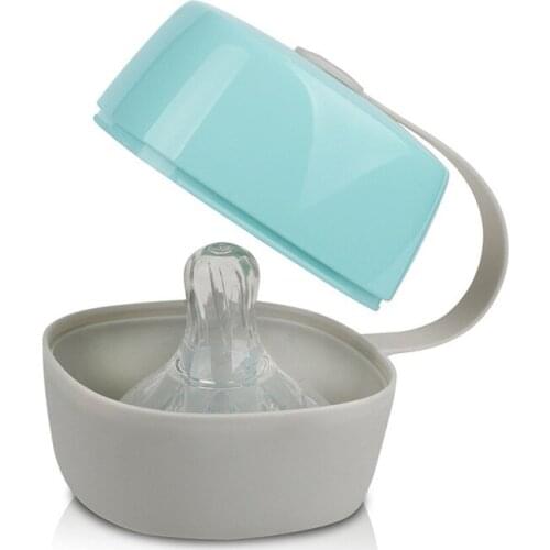 Newborn Baby Pacifier Holder Portable Baby Infant Kids Pacifier Nipple Cradle Case Holder Travel Storage Box 3 Colors